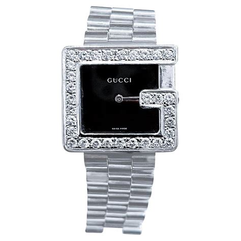 gucci g diamond watch|gucci watch diamond bezel.